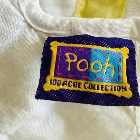 VTG Disney Pooh 100 Acre Collection FULL Patchwork Quilt w/ Two Standard Shams - Picture 6 of 15